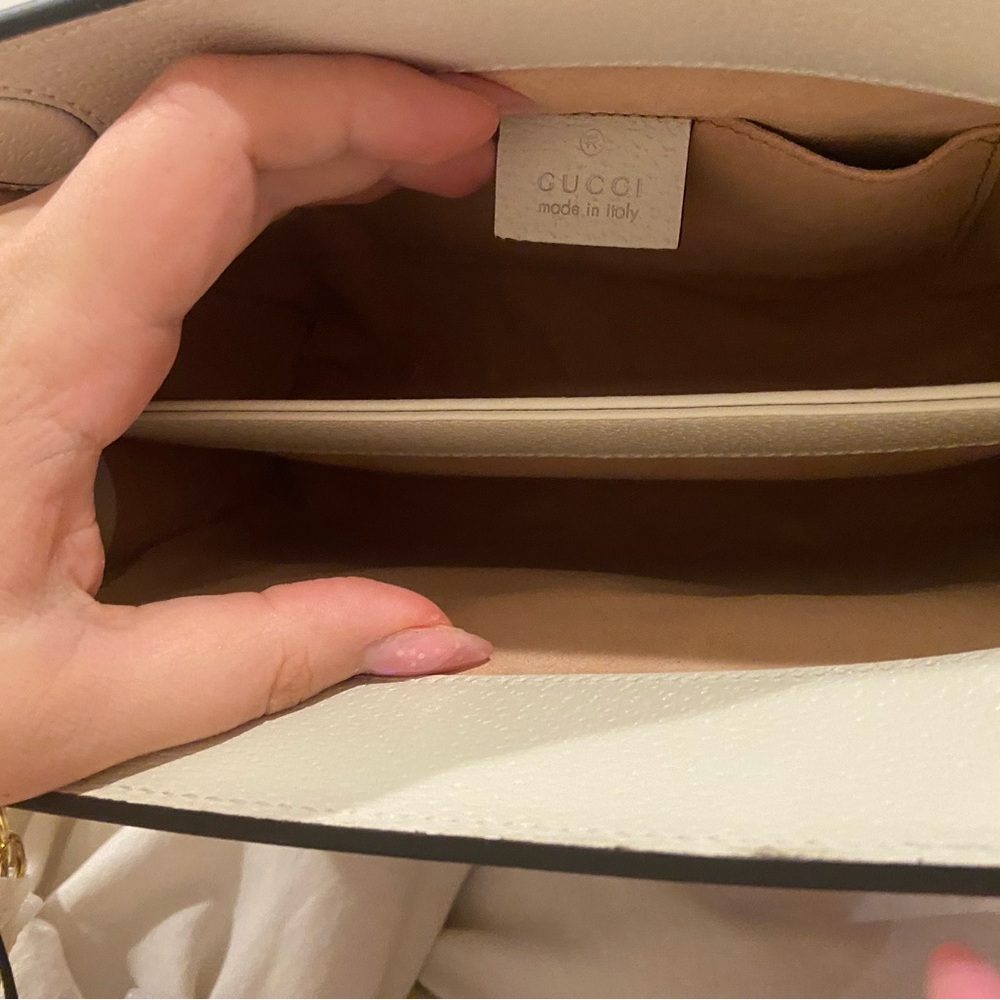 NEW Gucci GG Supreme Flora Ophidia Chain shoulder bag - Picture 12 of 15